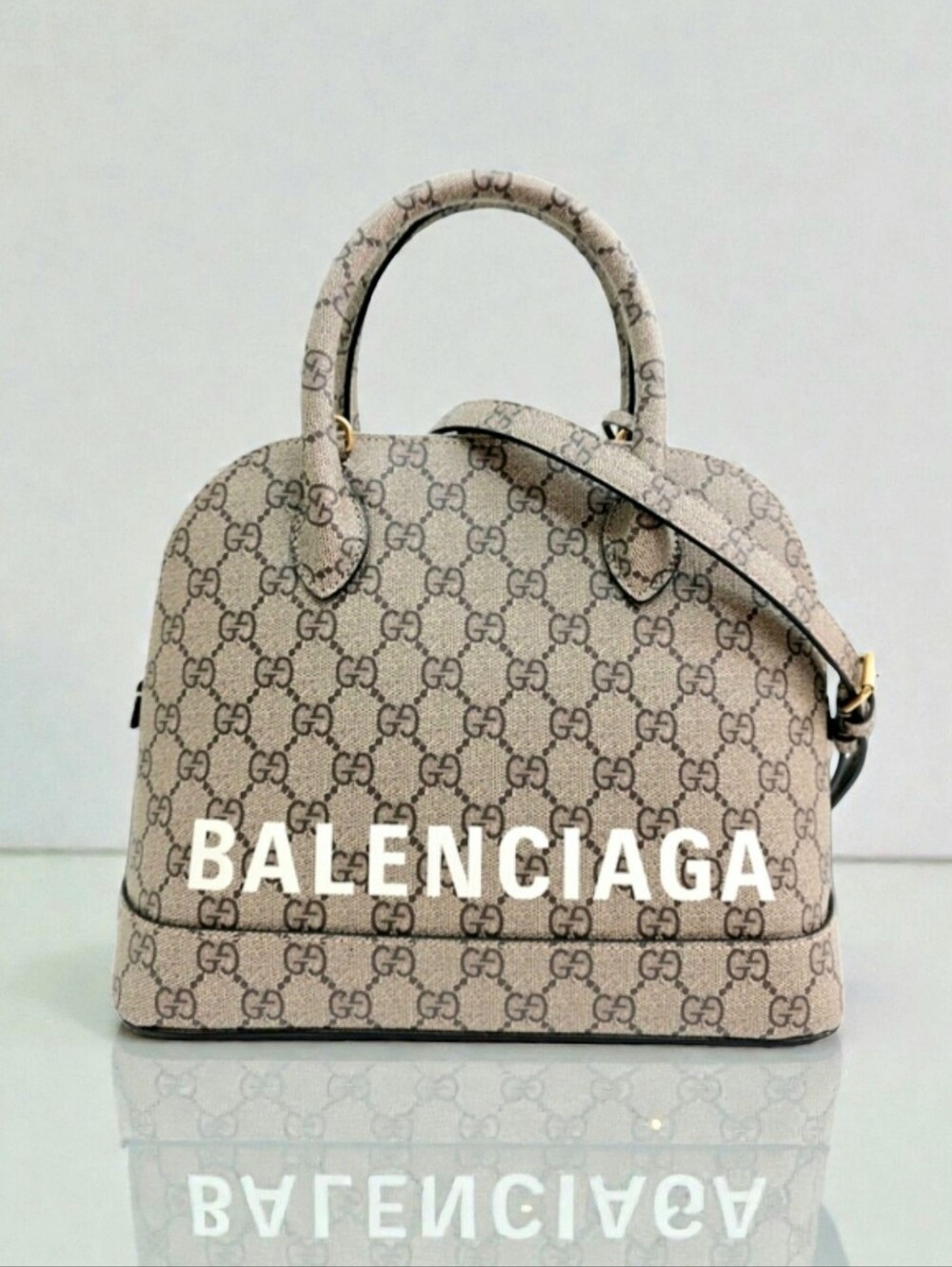 ✨️Rare Gucci x Balenciaga Hacker Project Ville Small Top Handle - Picture 3 of 15